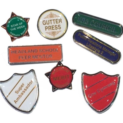 Badges with Custom Text